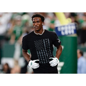 New York Jets 9/11 Memorial Short Sleeve T-Shirt Team Issued Chris Hogan Sz. XL